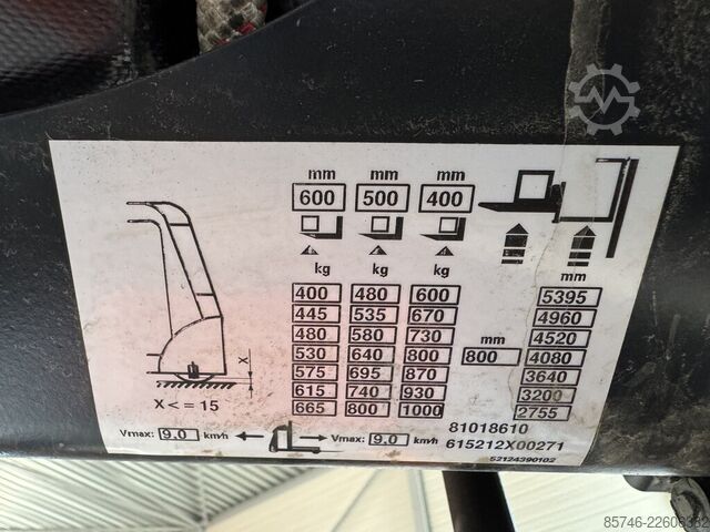V 10 / * DOPPELTE Lenkung !! LINDE V 10 /  * DOUBLE steering !!
