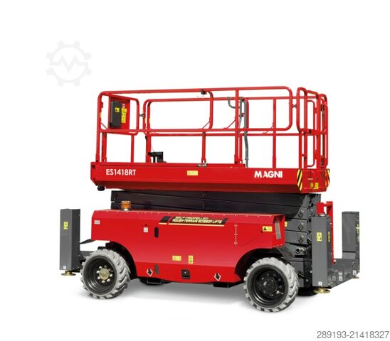 Scherenarbeitsbühne Magni ES1418RT 14,30 m Elektro Neugerät
