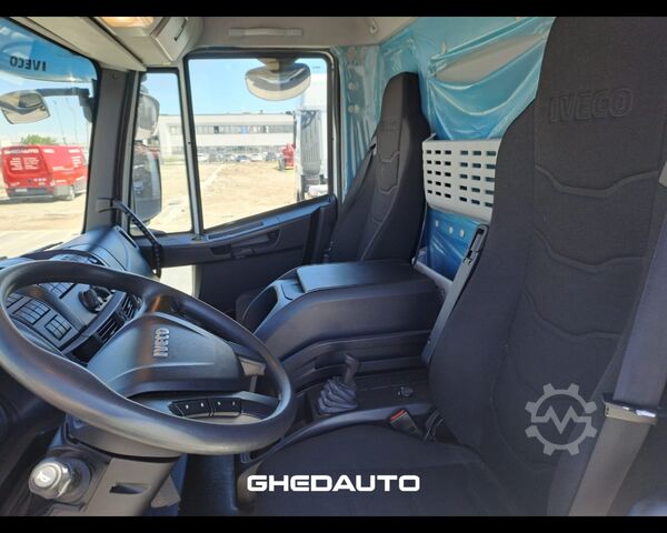 Standard SZM IVECO MOTRICE IVECO EUROCARGO 180 320 CASSONE CON CENTINA E SPONDA IDRAULICA