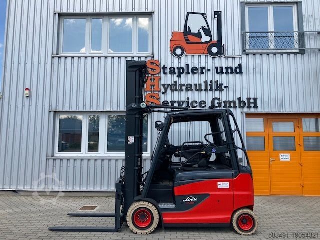 Electric 4-wheel forklift Linde E30HL-01/600