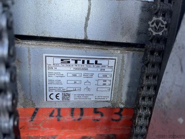 Pedestrian Stacker Still EXV14