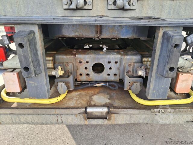 Flatbed truck with tarp RENAULT D26 WIDE 380 - 6X2 - E6 - RETARDER