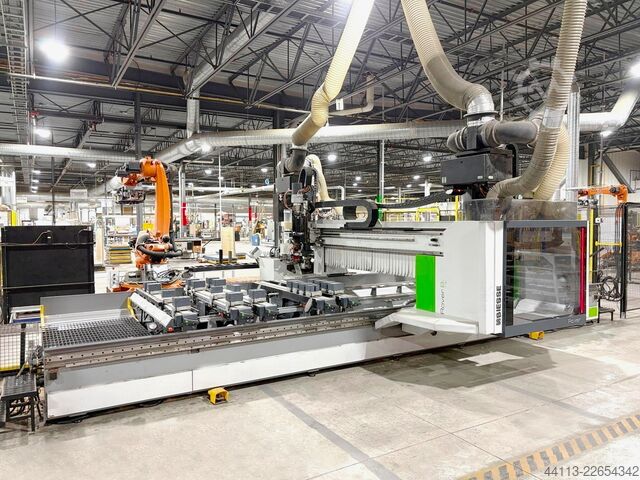 CNC CELL:ROUTER (with Edge Banding Unit) BIESSE + KUKA Rover B Edge 1967 (conf. 4)