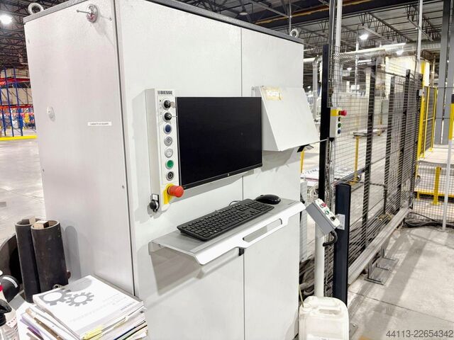 CNC CELL:ROUTER (with Edge Banding Unit) BIESSE + KUKA Rover B Edge 1967 (conf. 4)