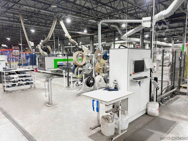 CNC CELL:ROUTER (with Edge Banding Unit) BIESSE + KUKA Rover B Edge 1967 (conf. 4)