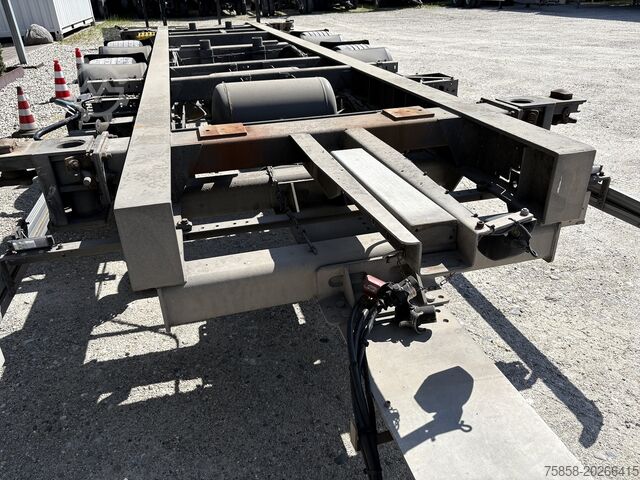 Trailer swap chassis sonstige BDF Multiwechsler Verzinkt Breitreifen