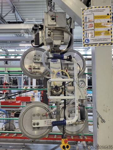 Gantry crane system SCHMALZ - RYKO Vacu-Master-Window mit Portalanlage