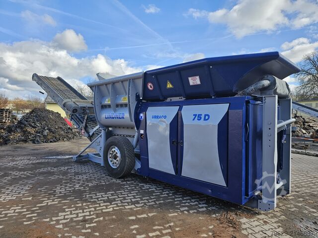 Two shaft shredder LINDNER Urraco U75D