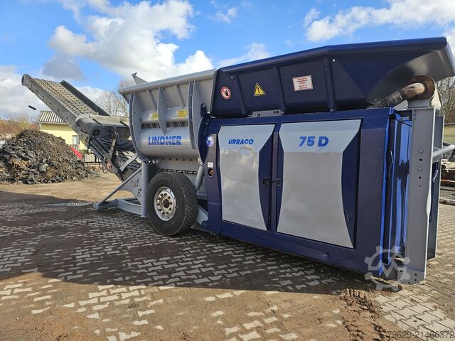 Two shaft shredder LINDNER Urraco U75D