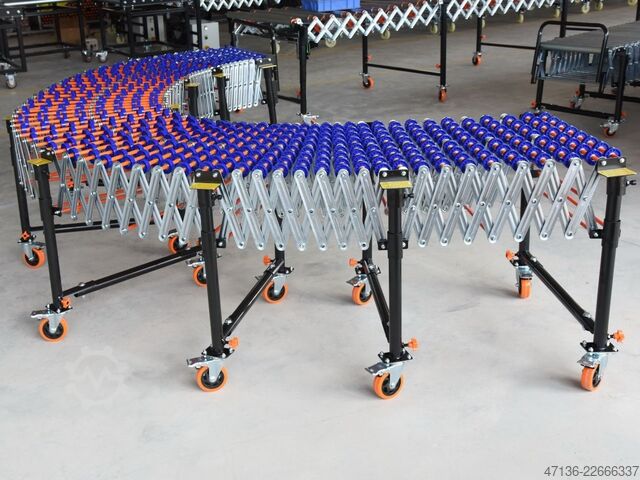 Flexible skatewheels conveyor SEEMA 