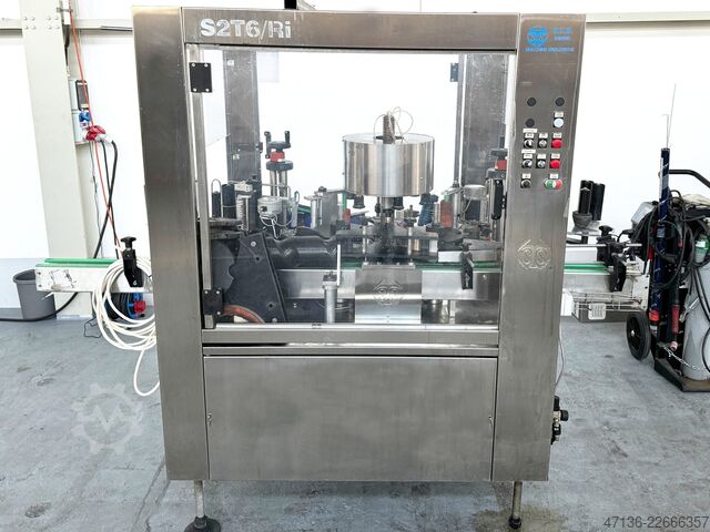 Labeling machine 2 stations self-adhesive STS S2T6/RI