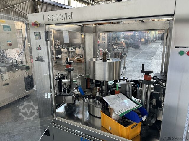 Labeling machine 2 stations self-adhesive STS S2T6/RI