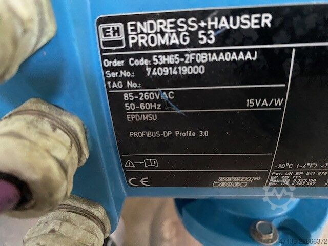 Mengenzähler Gewinde NW 65 ENDRESS+HAUSER PROMAG 33 H 85-260V Serie 33ip65-ccaa13a21a