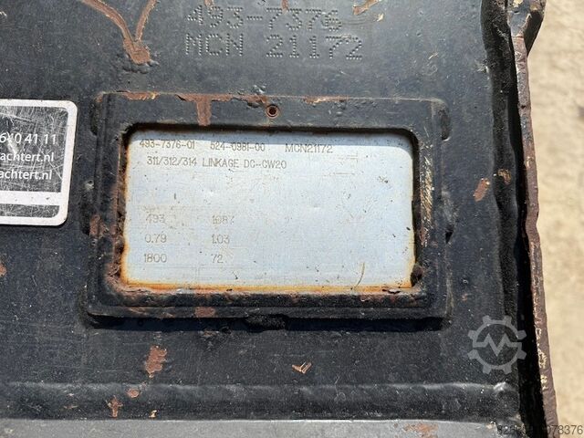 Wheel excavator Caterpillar M314F