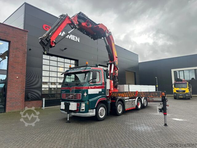 Kranwagen Volvo FH 520 8x2 Effer 850 + Fly jib, winch Euro 5