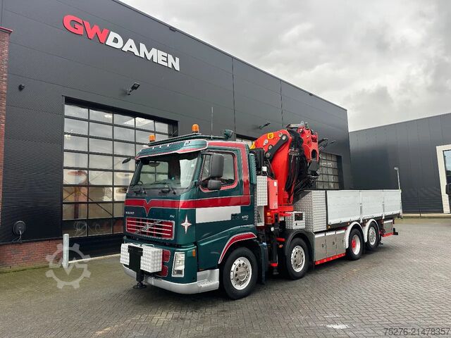 Kranwagen Volvo FH 520 8x2 Effer 850 + Fly jib, winch Euro 5