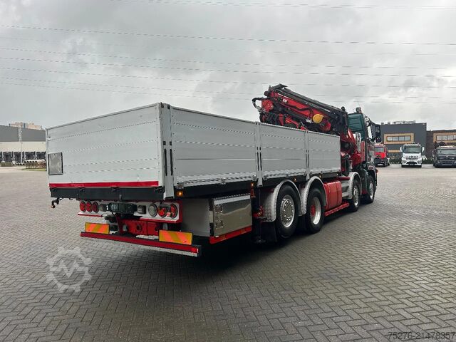 Kranwagen Volvo FH 520 8x2 Effer 850 + Fly jib, winch Euro 5