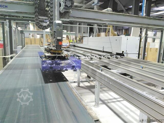 KANTENANLEIMMASCHINE mit Rueckfuehrung HOMAG + LIGMATECH KAL 310 /7/A20 + ZHR 541 / L / 095