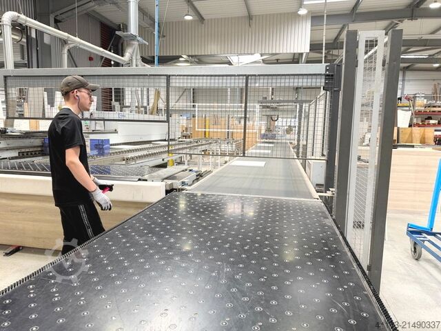 KANTENANLEIMMASCHINE mit Rueckfuehrung HOMAG + LIGMATECH KAL 310 /7/A20 + ZHR 541 / L / 095