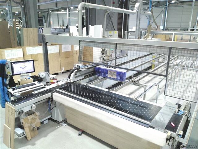 KANTENANLEIMMASCHINE mit Rueckfuehrung HOMAG + LIGMATECH KAL 310 /7/A20 + ZHR 541 / L / 095