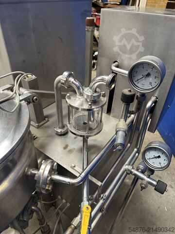 Homogenisator / Vakuum-Mischer Koruma / Fryma DISHO-100/45