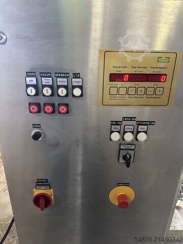 Homogenisator / Vakuum-Mischer Koruma / Fryma DISHO-100/45