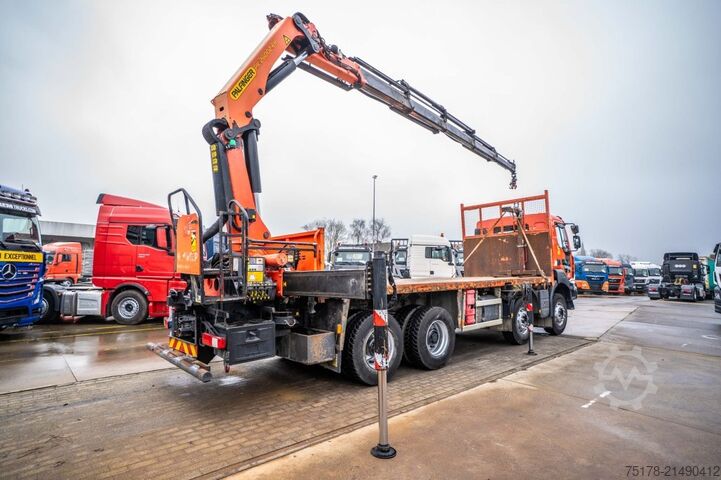 Open body RENAULT KERAX 430 DXI+PALFINGER 26T/m /5 EXT.