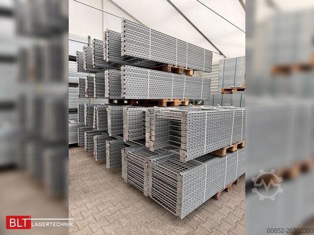 Plug-in shelving ca. 48 lfm Gebrauchtes SSI Schäfer R3000 Fachbodenregal Werkstattregale Handlager