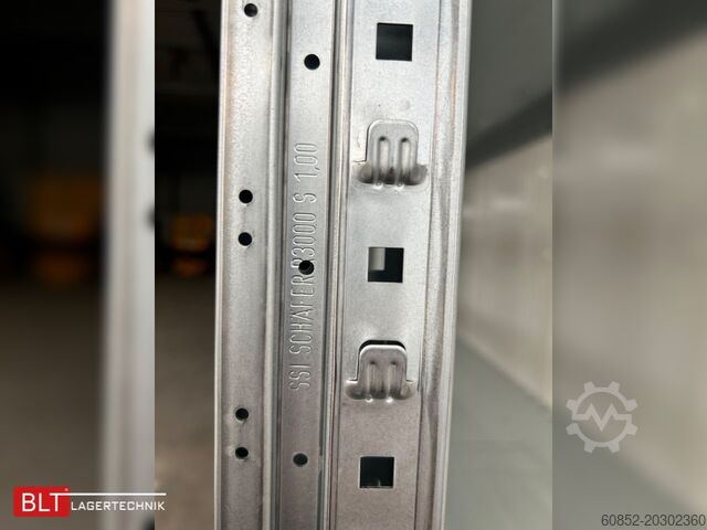Plug-in shelving ca. 48 lfm Gebrauchtes SSI Schäfer R3000 Fachbodenregal Werkstattregale Handlager