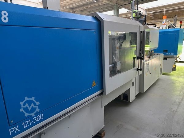 Injection molding machine KraussMaffei KM 121-380 PX