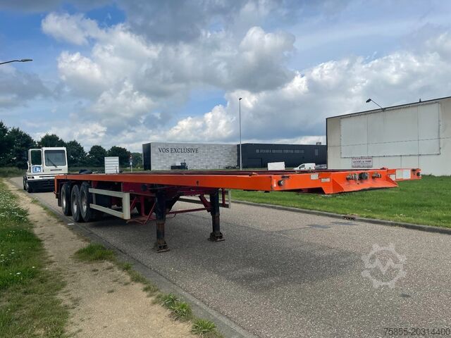 Flatbed Netam-Fruehauf Platform Twistlocks /  Liftaxle / Steering / BP...