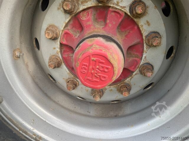 Flatbed Netam-Fruehauf Platform Twistlocks /  Liftaxle / Steering / BP...