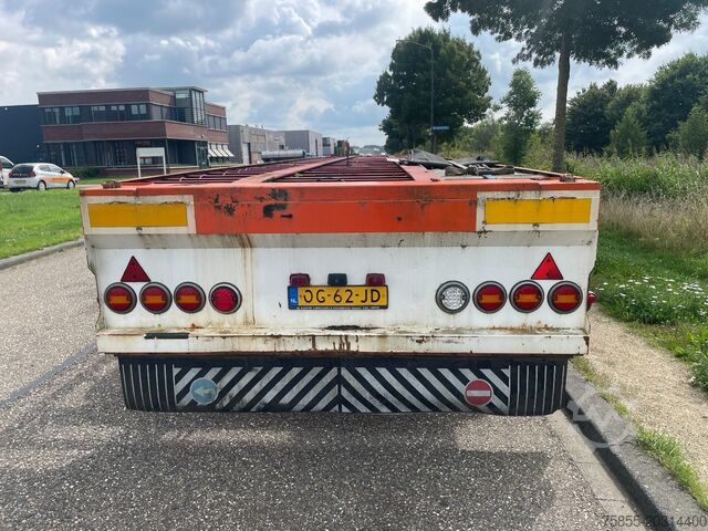 Flatbed Netam-Fruehauf Platform Twistlocks /  Liftaxle / Steering / BP...