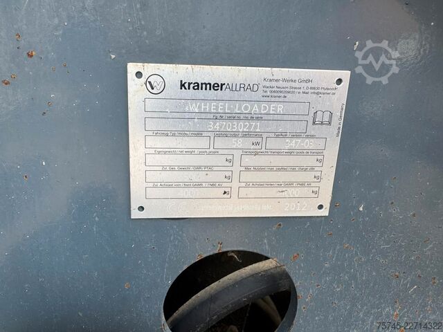 Radlader KRAMER KRAMER ALLRAD 950 * DEUTZ MOTOR * LADEGABEL *
