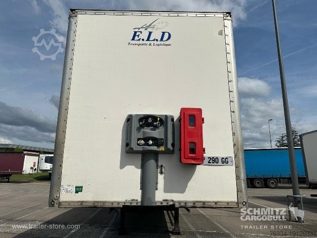 Box semitrailer Fruehauf Semitrailer Dryfreight Standard Porte relevante
