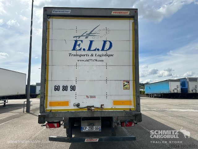 Box semitrailer Fruehauf Semitrailer Dryfreight Standard Porte relevante