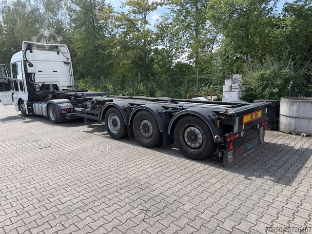Auflieger-Wechselfahrgestell web trailer LPRS 24  3 Achs Container- Chassis incl. Generator TranscoolWenig Benutzt
