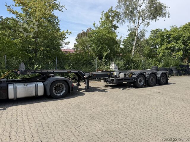 Auflieger-Wechselfahrgestell web trailer LPRS 24  3 Achs Container- Chassis incl. Generator TranscoolWenig Benutzt