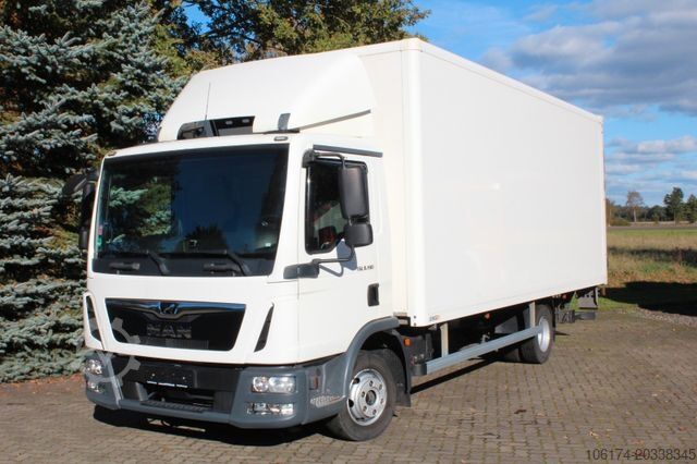 Box van MAN TGL 8.190 BL Koffer LBW, Seitentür AHK *TipMatik