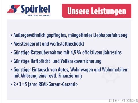 Teilintegriertes Wohnmobil Knaus Tourer VAN 500 LT VANSATION *bis 5 Tage*Probewohnen*