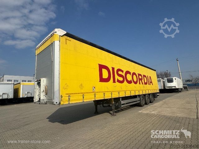 Auflieger mit Pritsche & Plane Schmitz Cargobull Curtainsider Standard