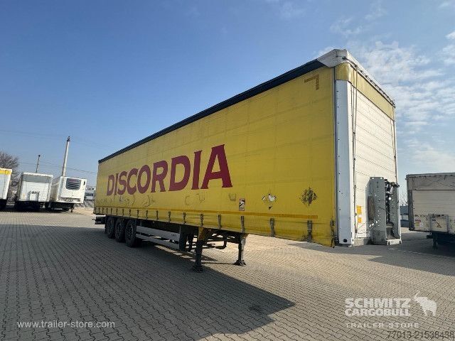 Auflieger mit Pritsche & Plane Schmitz Cargobull Curtainsider Standard