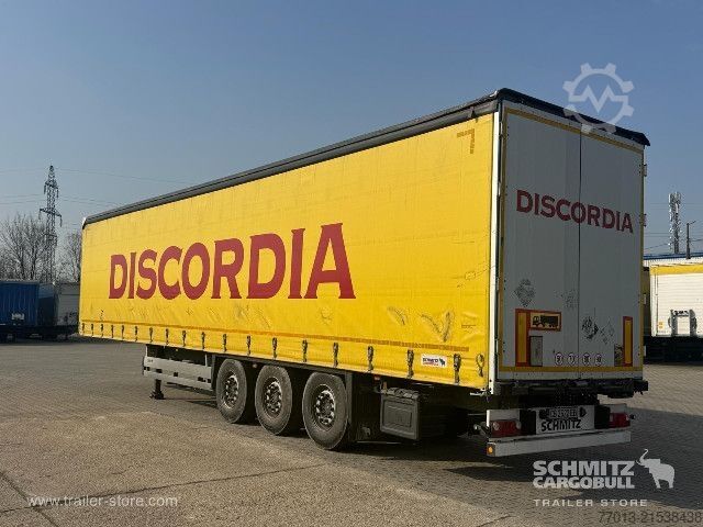Auflieger mit Pritsche & Plane Schmitz Cargobull Curtainsider Standard