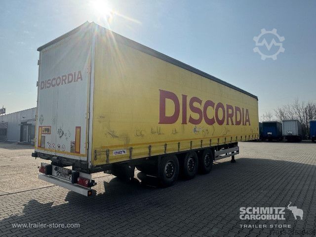 Auflieger mit Pritsche & Plane Schmitz Cargobull Curtainsider Standard