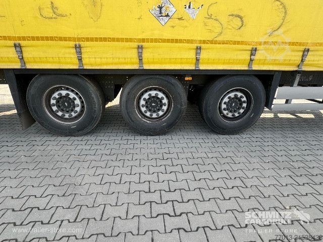 Auflieger mit Pritsche & Plane Schmitz Cargobull Curtainsider Standard