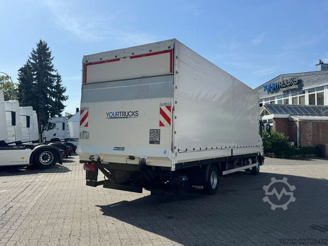 LKW mit Pritsche & Plane MAN TGL 12.220 Plane AHK 6,1 m Luft Klima LBW