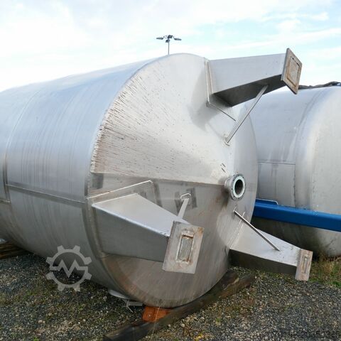 16000 Liter Rührwerksbehälter aus V2A mit Balkenrührwerk  6918