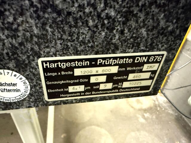 Height gauge/granite surface plate TRIMOS VECTRA VT 1000 MO