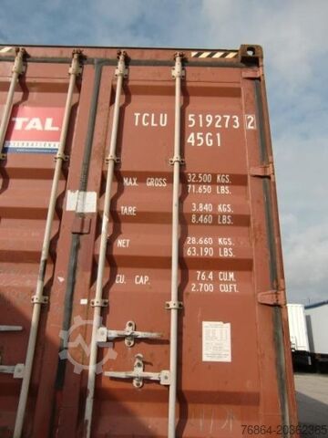 Spezialcontainer 40 FUSS SEECONTAINER OHNE PLATEAU!!! PLATEAU BEREITS VERKAUFT