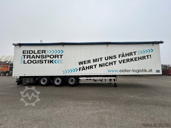 Auflieger mit Walkingfloor KNAPEN K100/KT01, 10 MM, LIFTACHSE, ROLLPLANE, FUNK